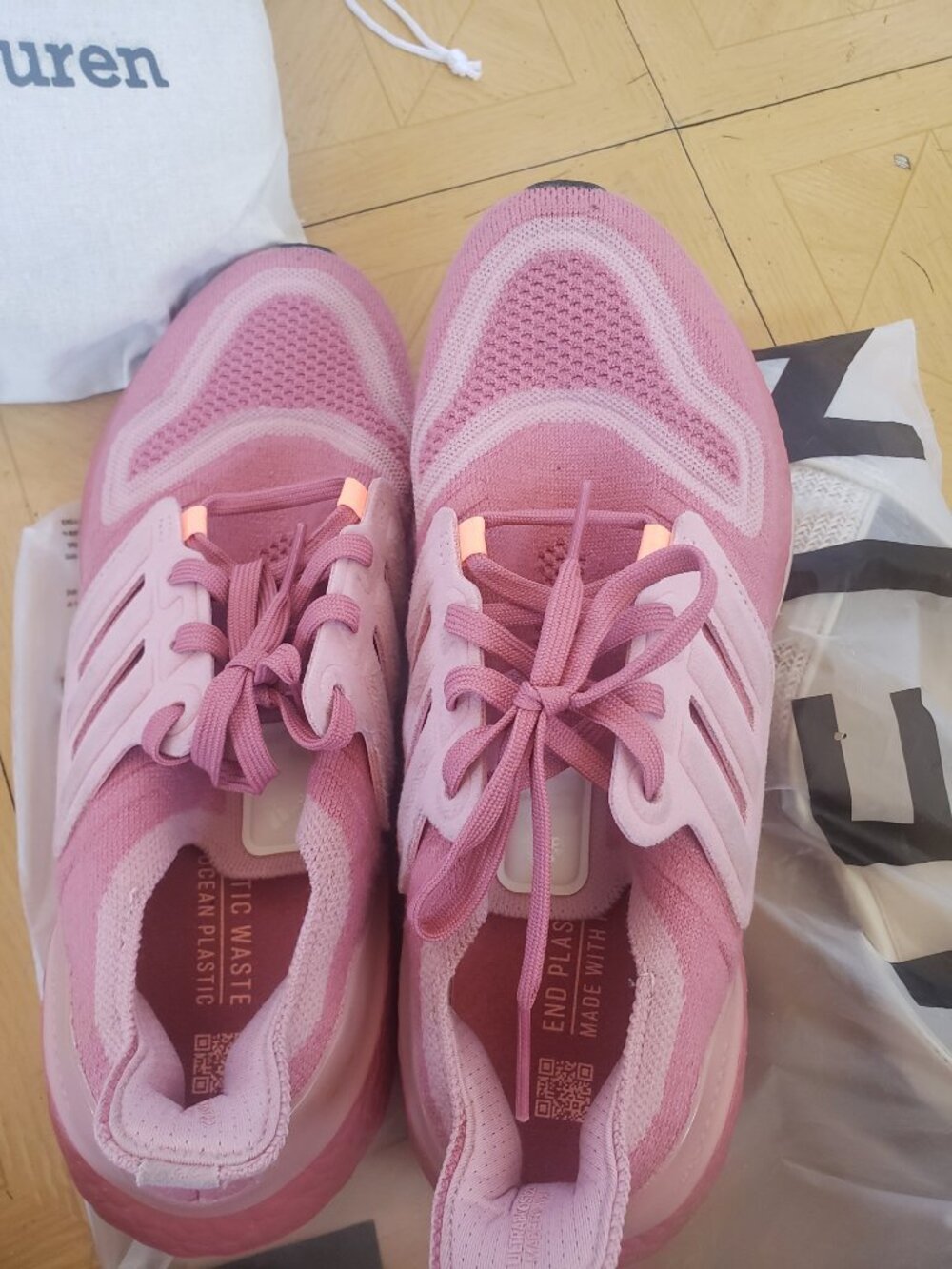 Boost Tennis Shoes Pink Size 6.5